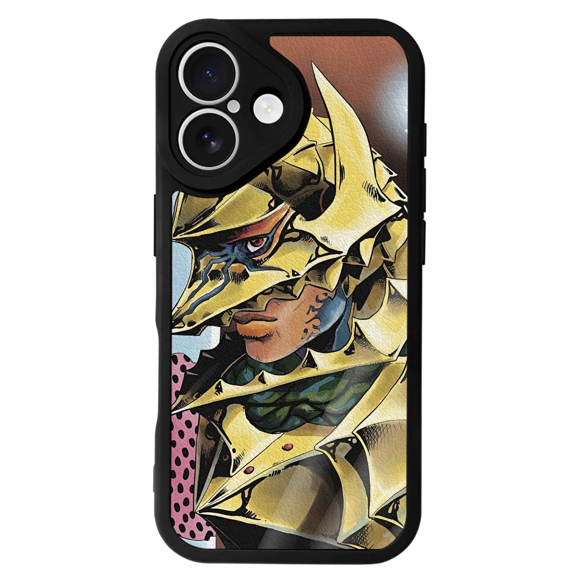 （画像用） 北斗の拳 Fist of the North Star 【iPhone 16シリーズ対応】シリコンスマホケース（レザー調） 材質：シリコン
